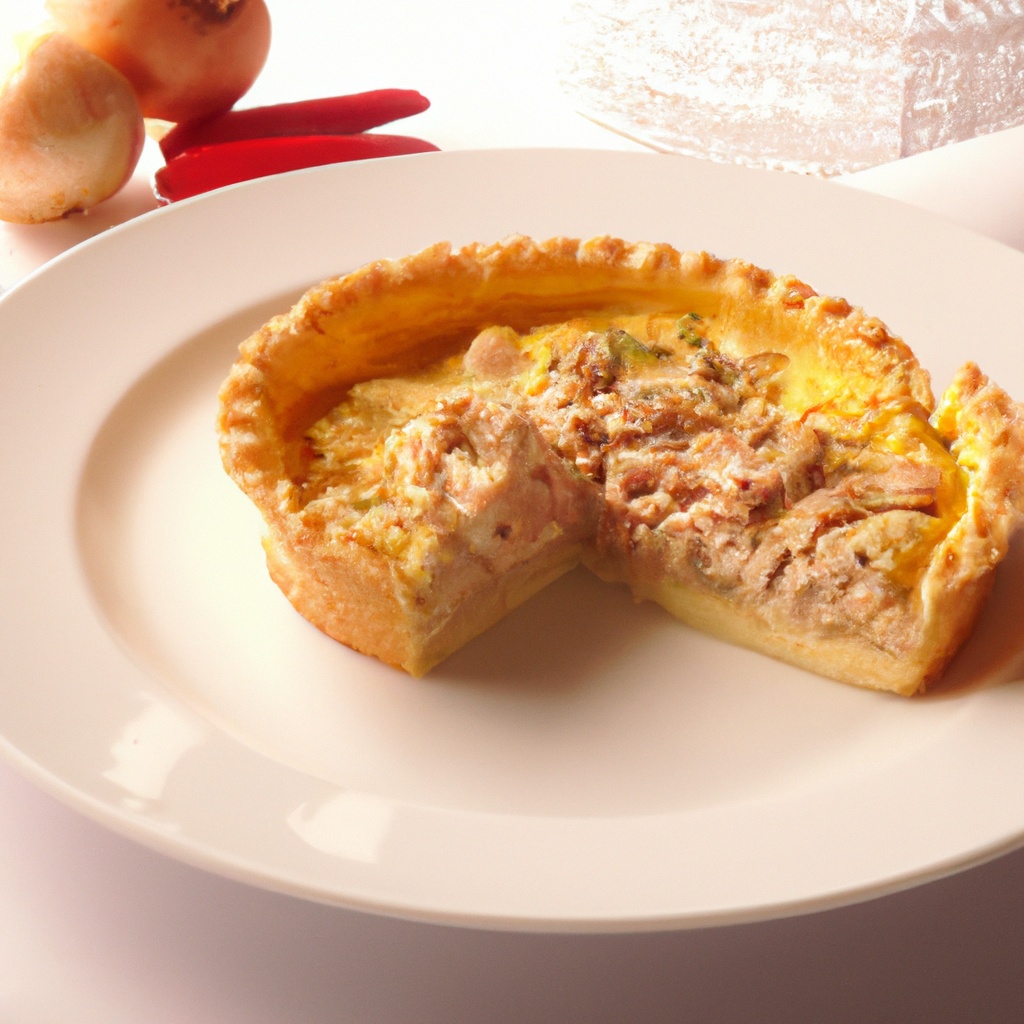 Quickie Tuna Swiss Pie