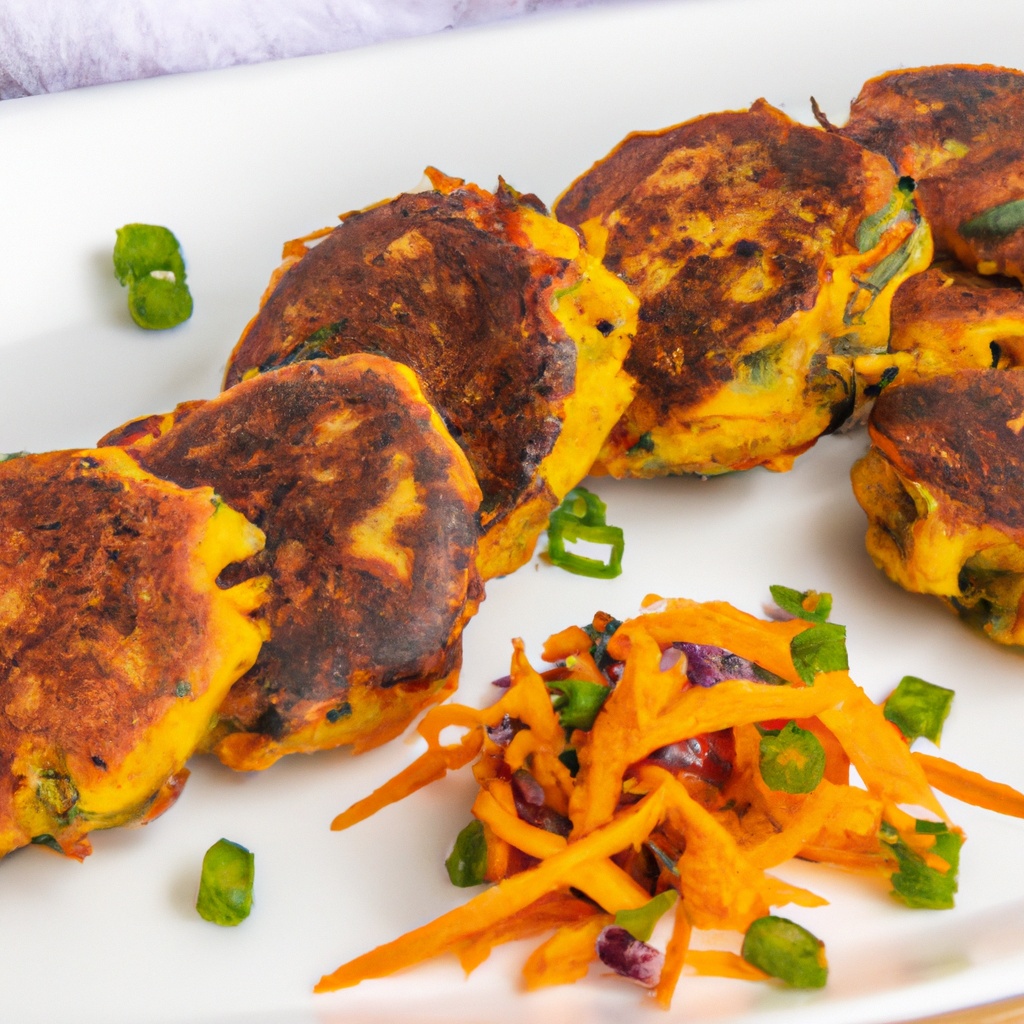Vegetable Fritters With Caramelised Onions Recipe Wise