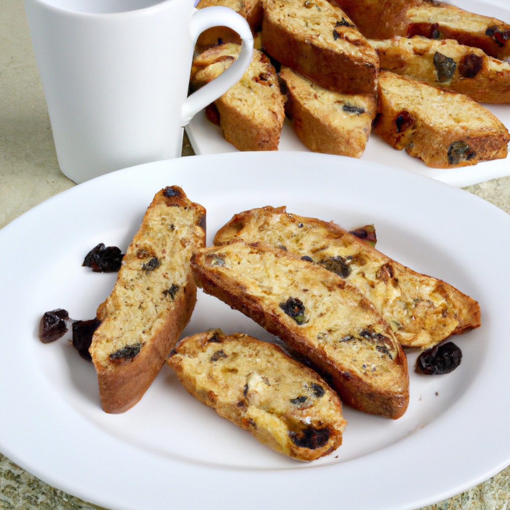 Easy Walnut Raisin Biscotti
