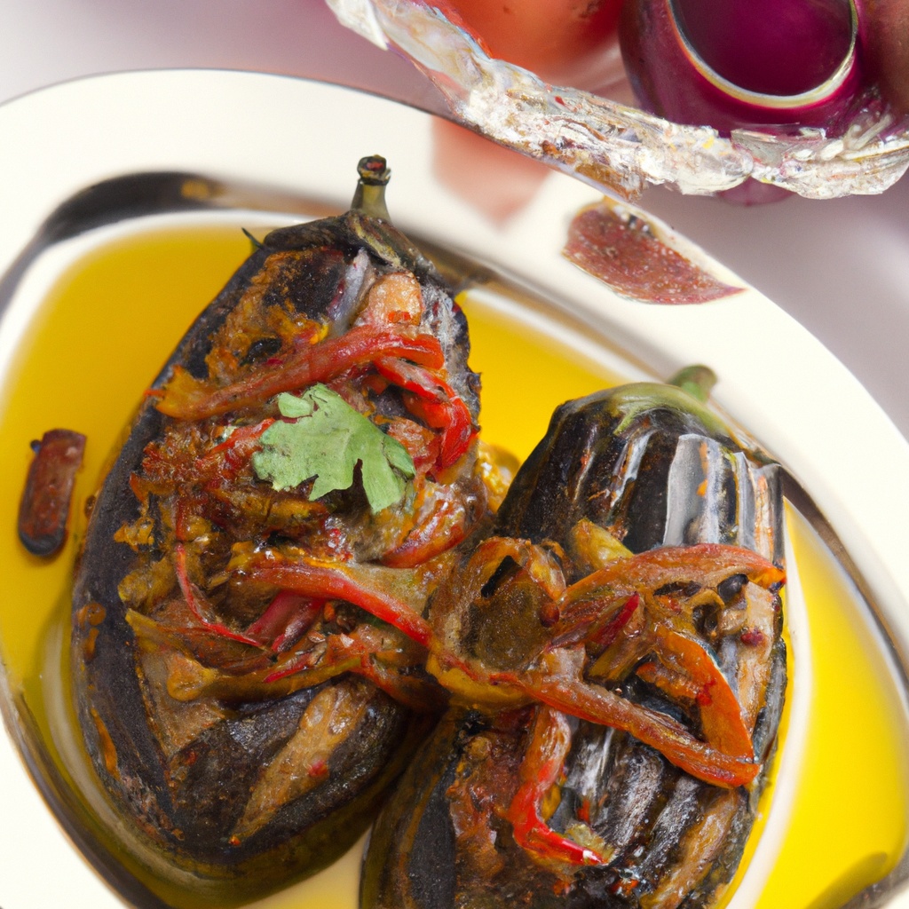Imam Baildi Aka Stuffed Eggplant (Aubergine)