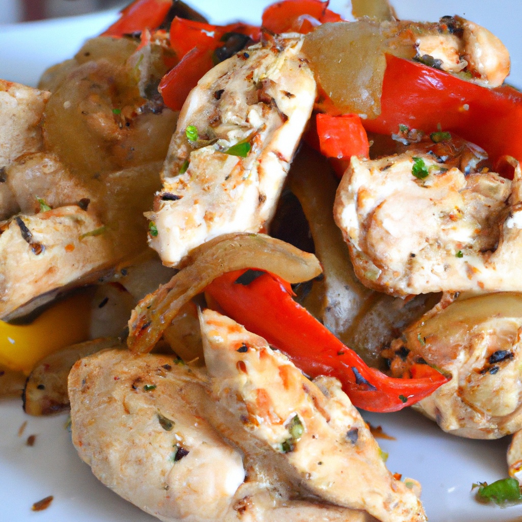 15 Minute Chicken Fajitas!