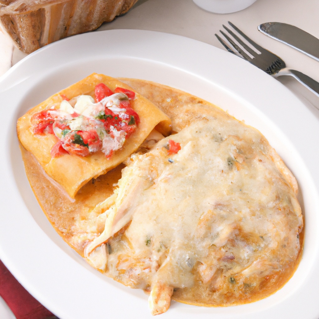 Enchiladas Suizas Con Pollo