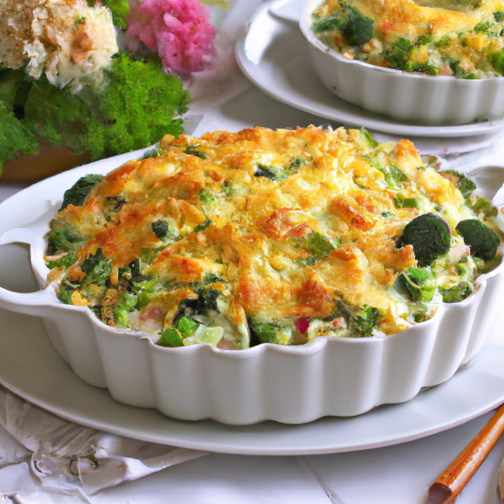 Cheesy Vegetable Casserole