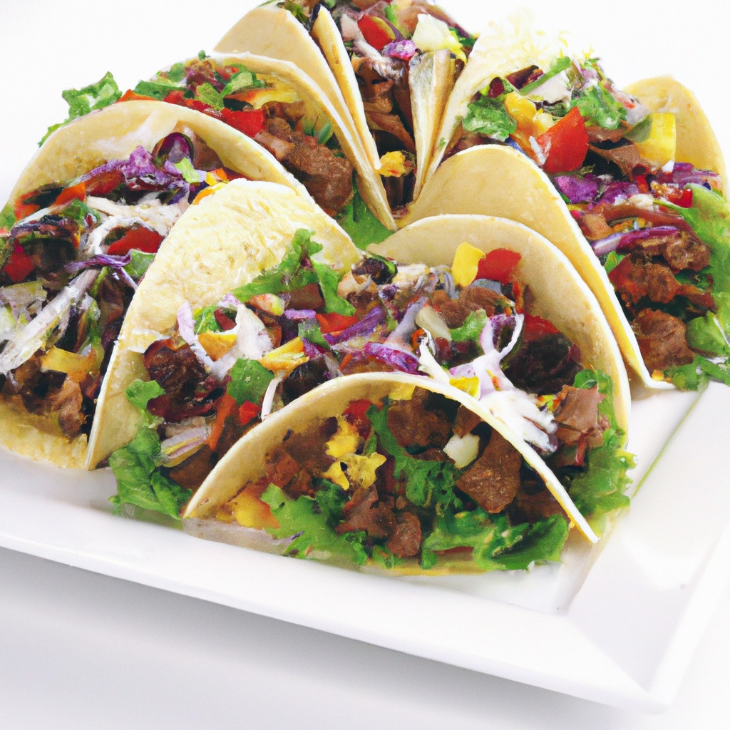 Confetti Beef Tacos