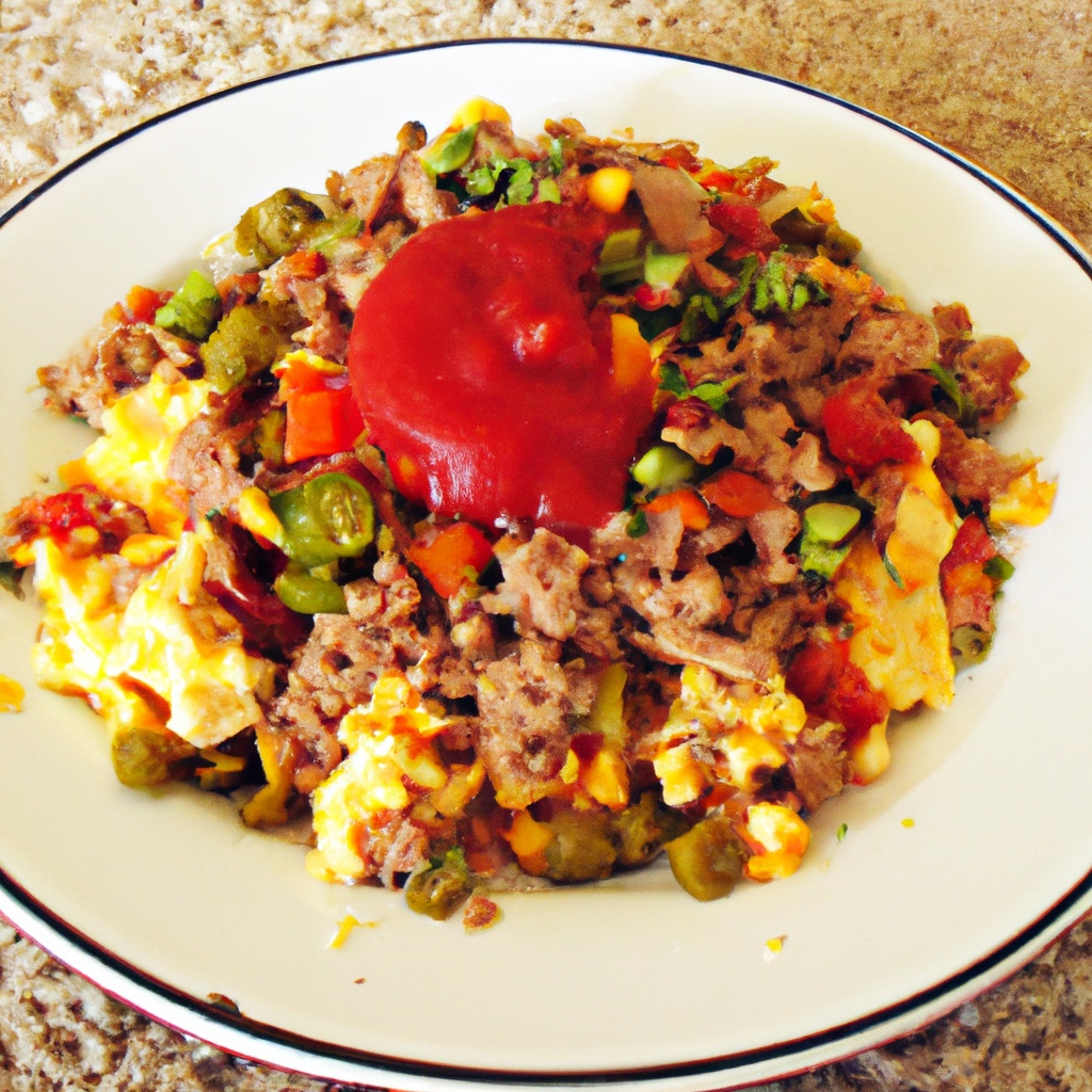 Mexican Scramble (Diabetic)