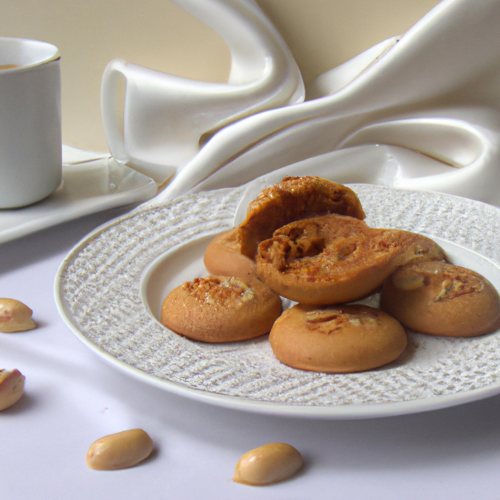 Chinese Almond-Peanut Butter Cookies
