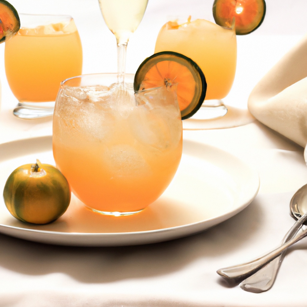 Tangerine Margaritas