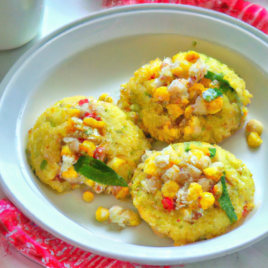 Spiced Thai Corn Cakes