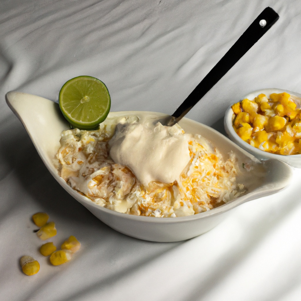 Authentic  Mexican  Esquite –  Elotes in a Cup –