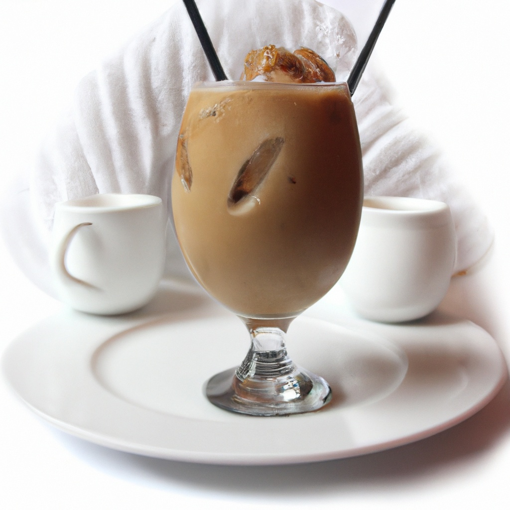 French Vanilla Frozen Coffee (Drink)