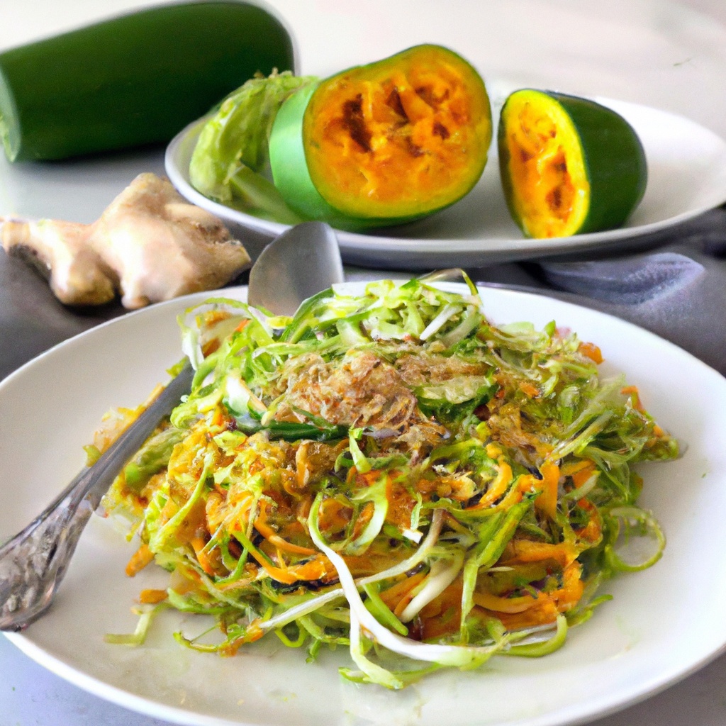 Zucchini Noodles Pad Thai Style