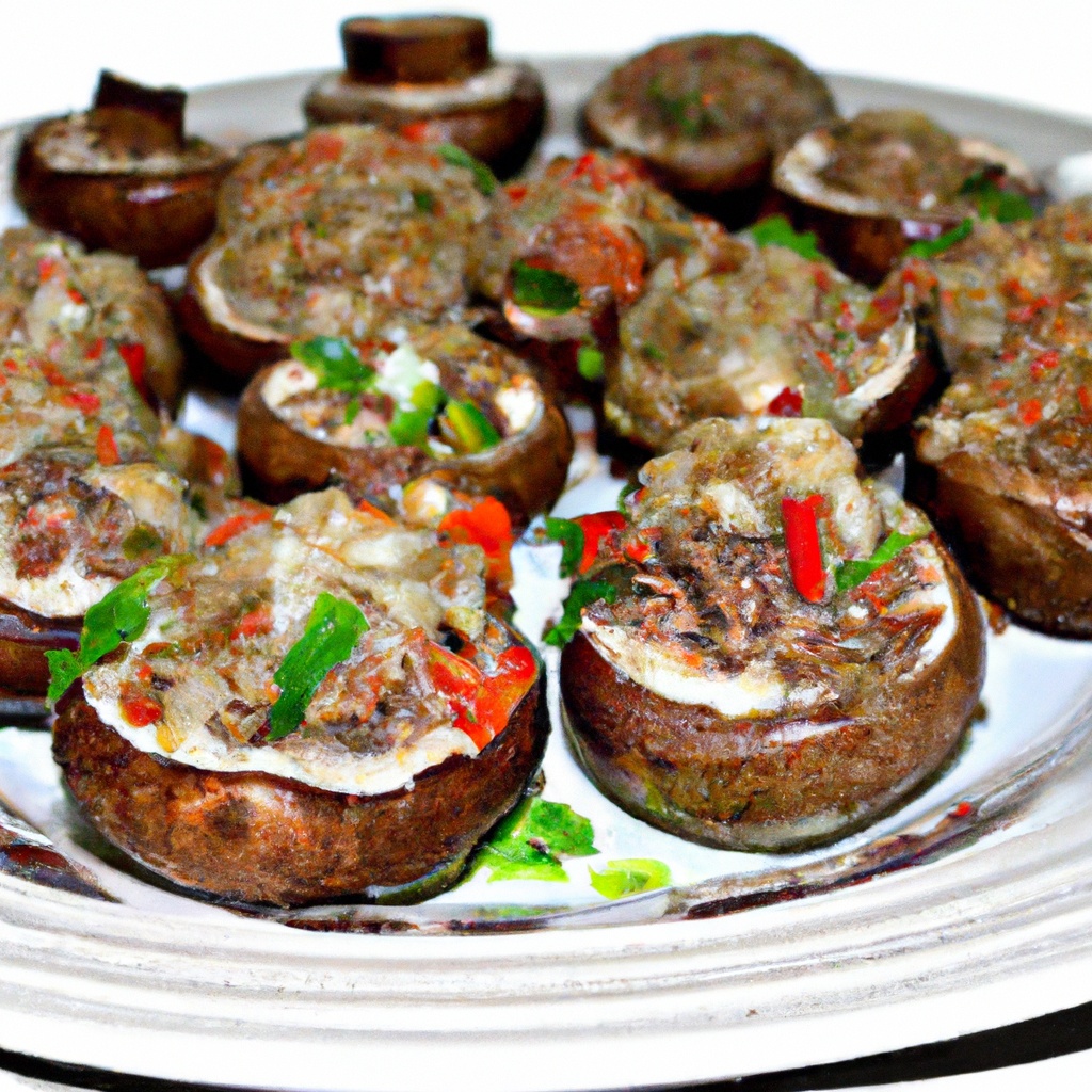 Acadian Stuffed Mushrooms – Recipe Wise