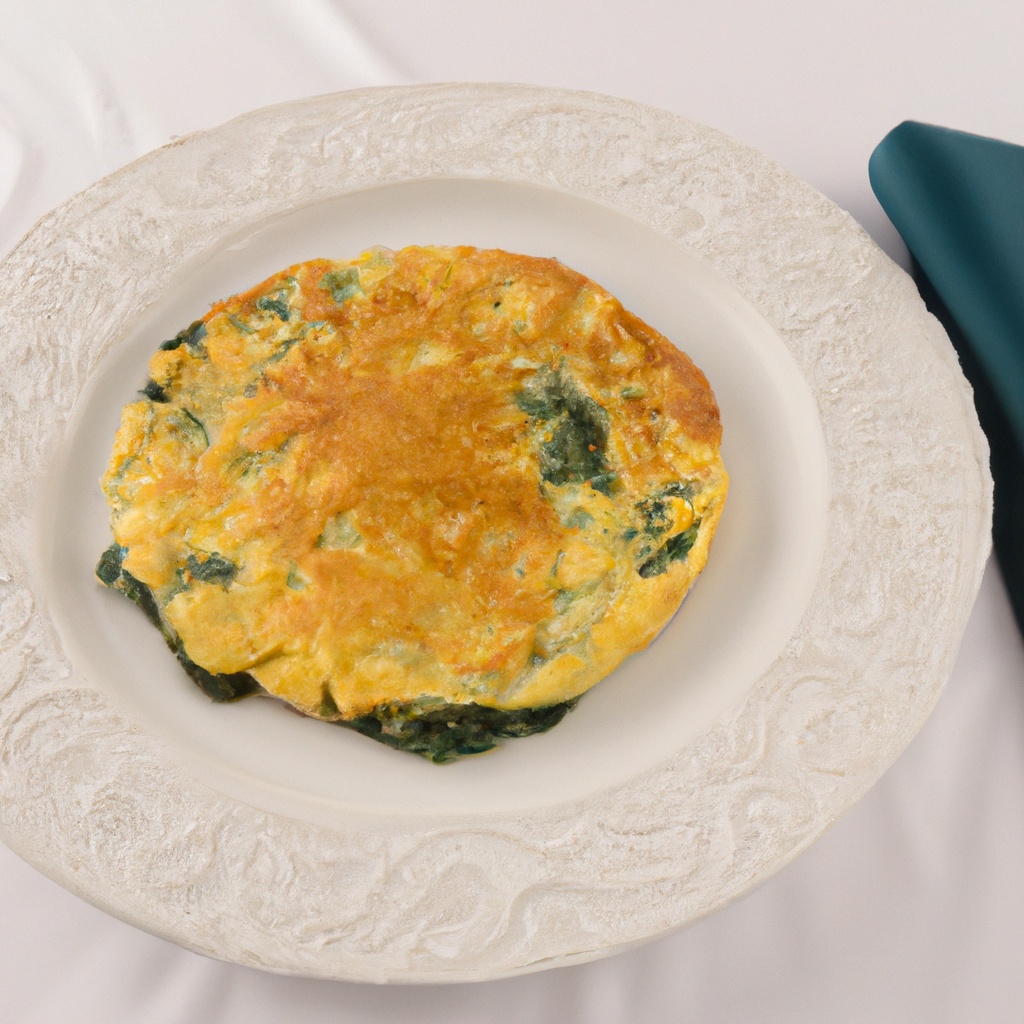 Spanish Spinach Omelette