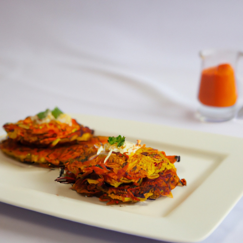 Carrot Latkes (Pancakes)