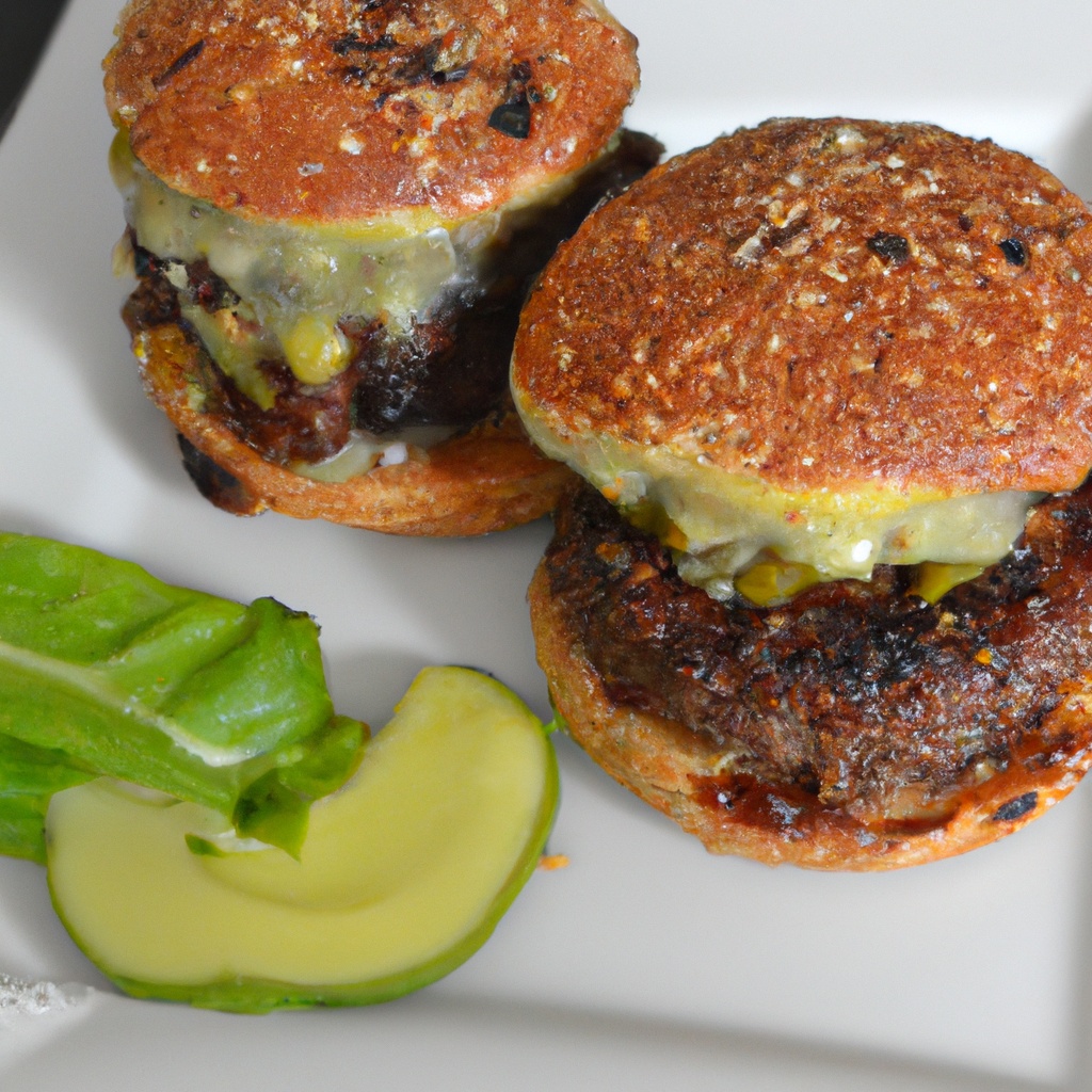 Ancho Chili Burgers With Lime Aioli