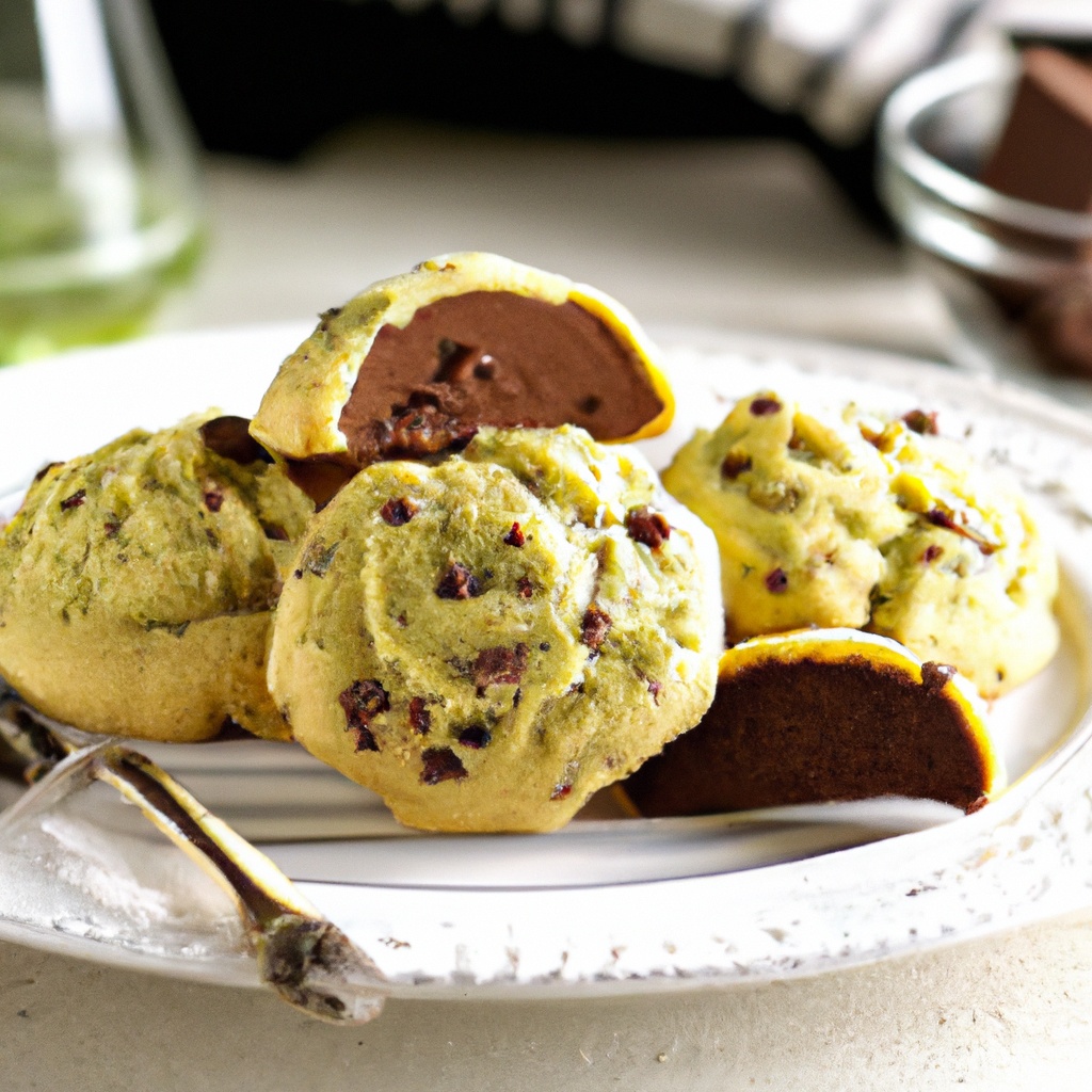Spumoni Chocolate Chip Cookies