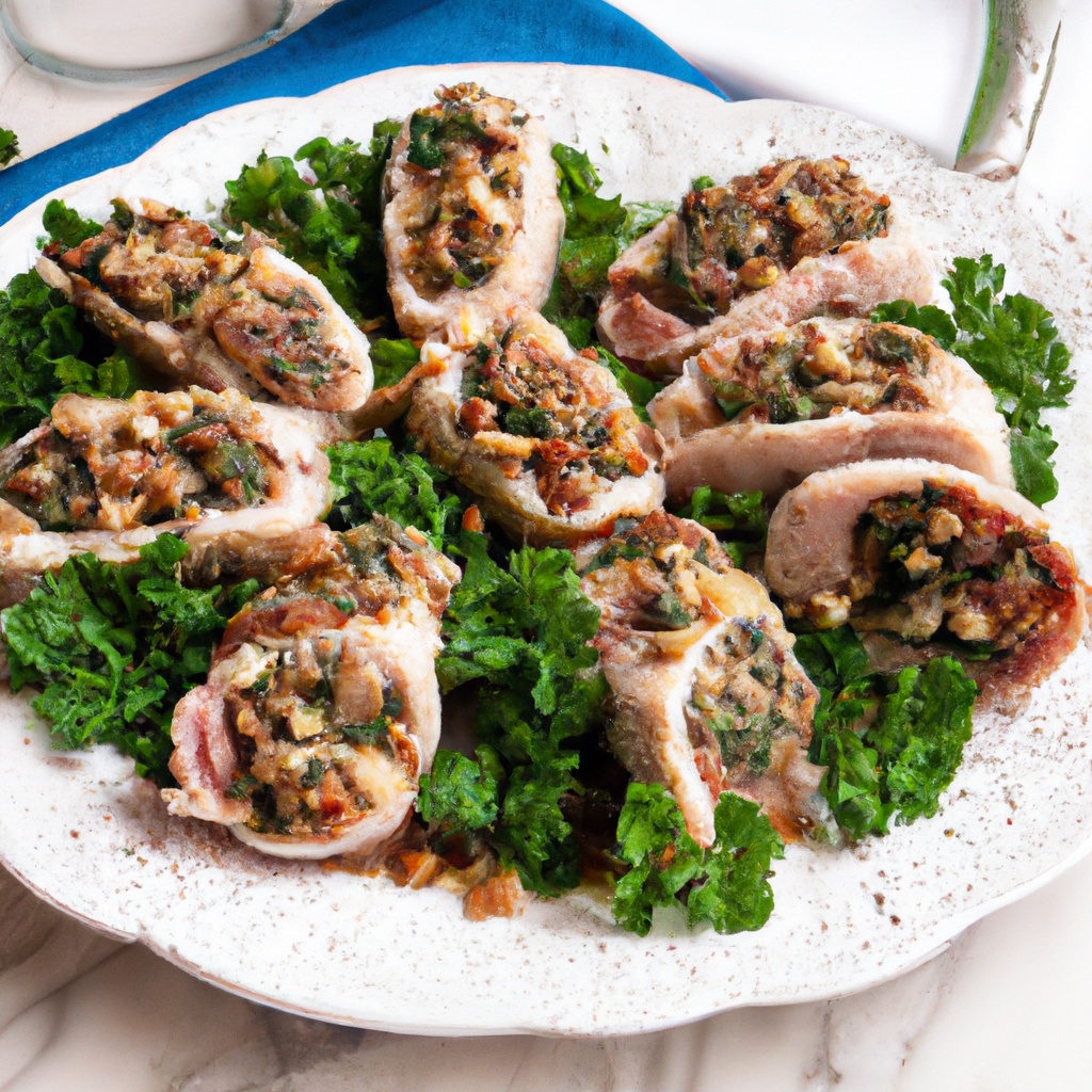 Sicilian Stuffed Pork Rolls