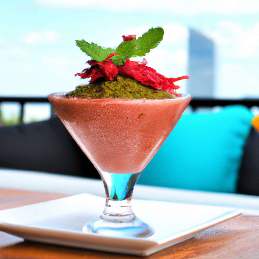 Southside of Morocco Smoothie Summer Drink
