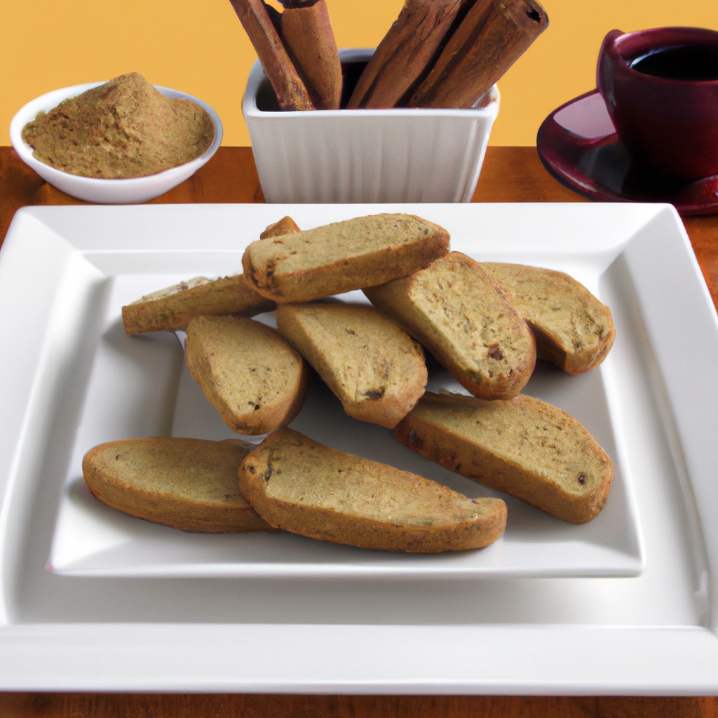 Diabetic Cinnamon Sour Cream Biscotti