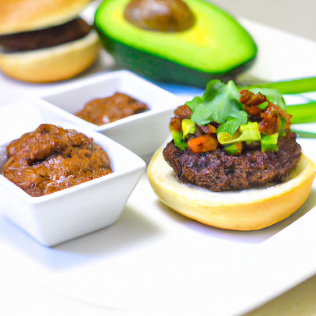 Chipotle Burgers with Avocado Salsa