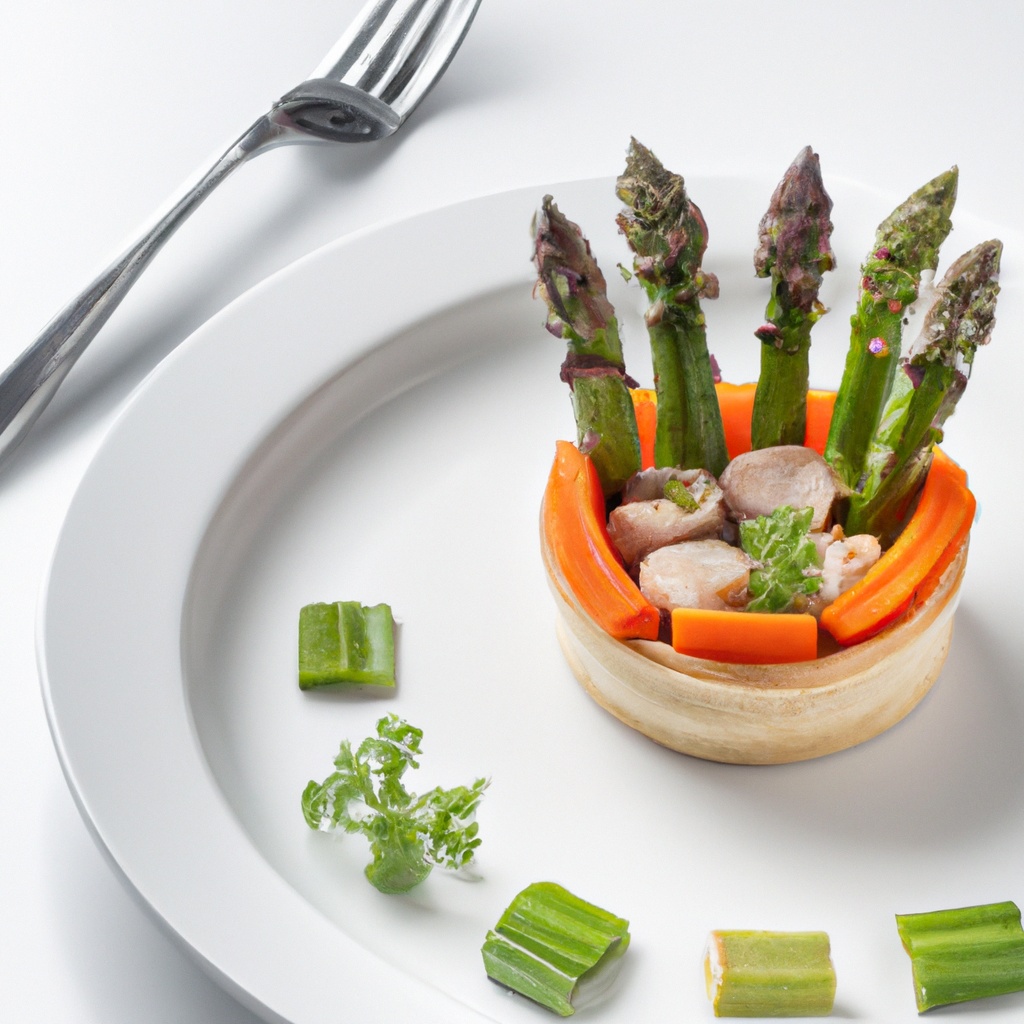 Chicken Asparagus in Tartelettes