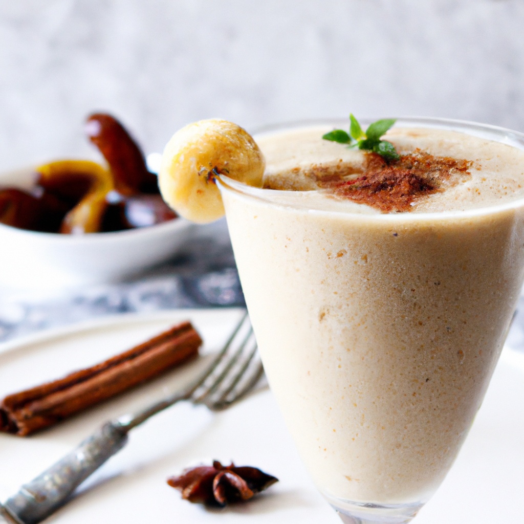 Spiced Date Smoothie