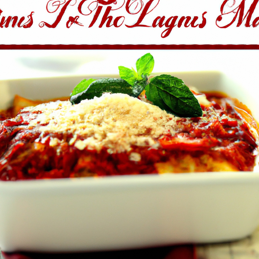 * Rita’s Lasagna*