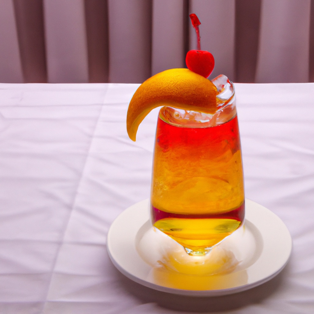 Italian Sunset Cocktail