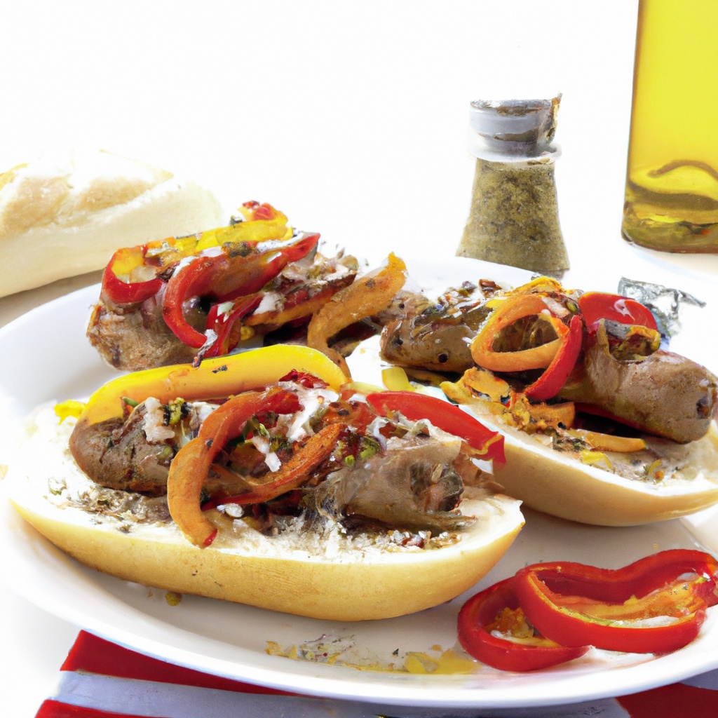 Festival-Style Grilled Italian Sausage Sandwiches