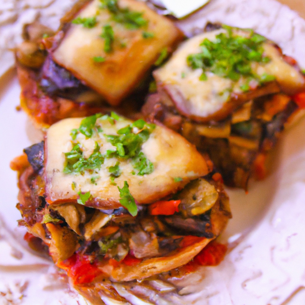 Skillet Moussaka Sandwiches