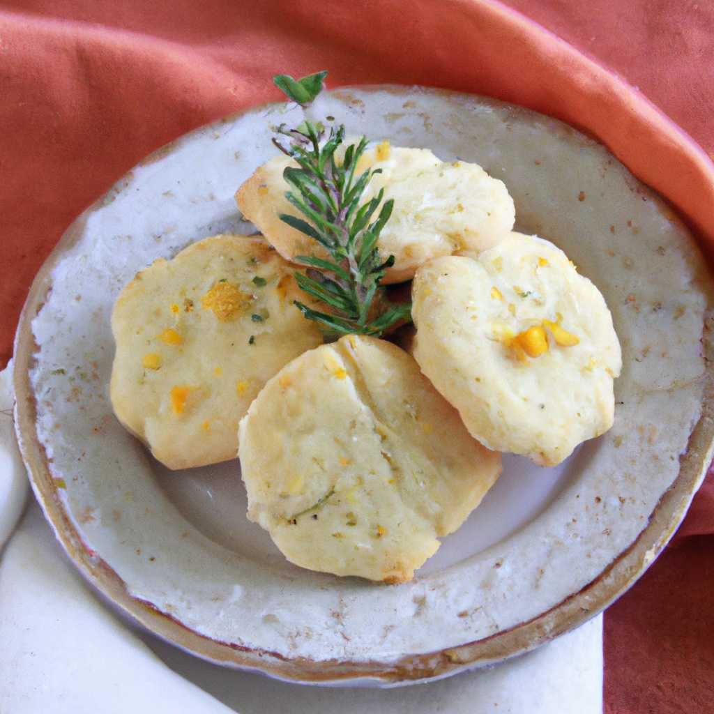 Lemon Thyme Biscuits