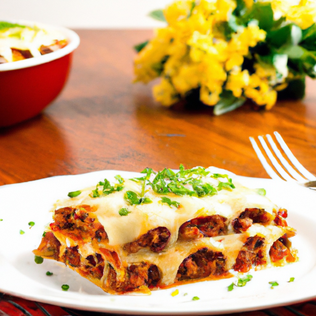 Crispy Oh so Cheesy Lasagna