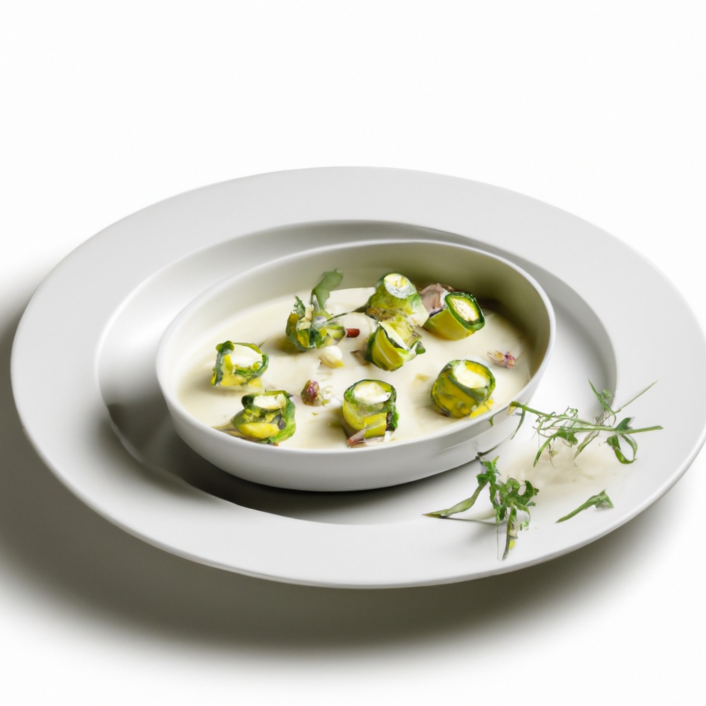 Zucchini in Cream and Tarragon (Courgettes Etuvees a La Creme)