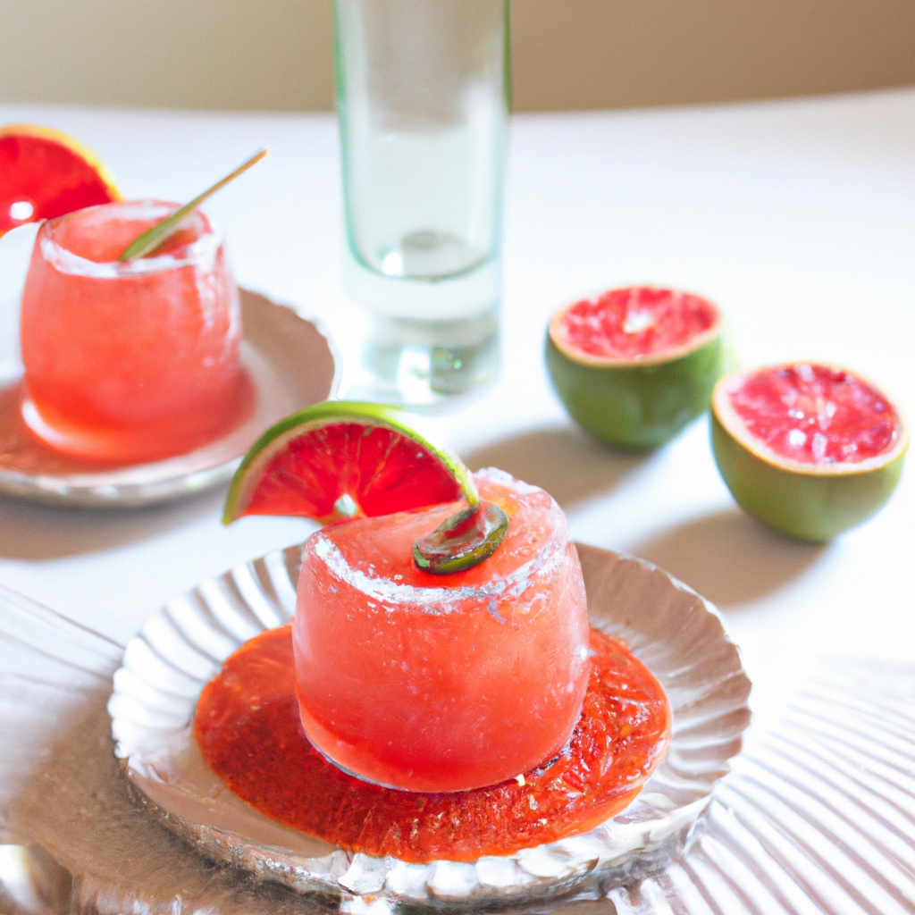 Lauren’s Grapefruit Margaritas