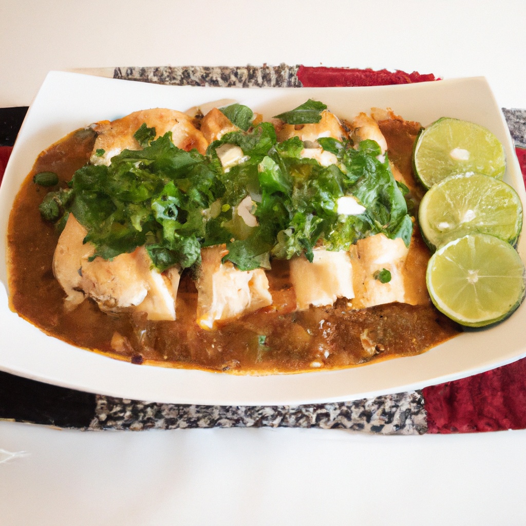 Mom’s Chicken Enchiladas (Adapted from Eating for Life Recipe)