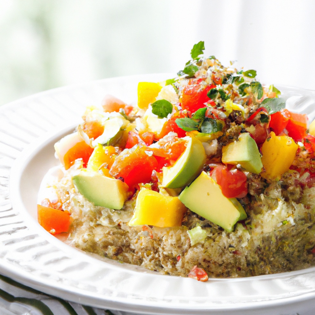 Quinoa Salad with Avocado and Grapefruit
