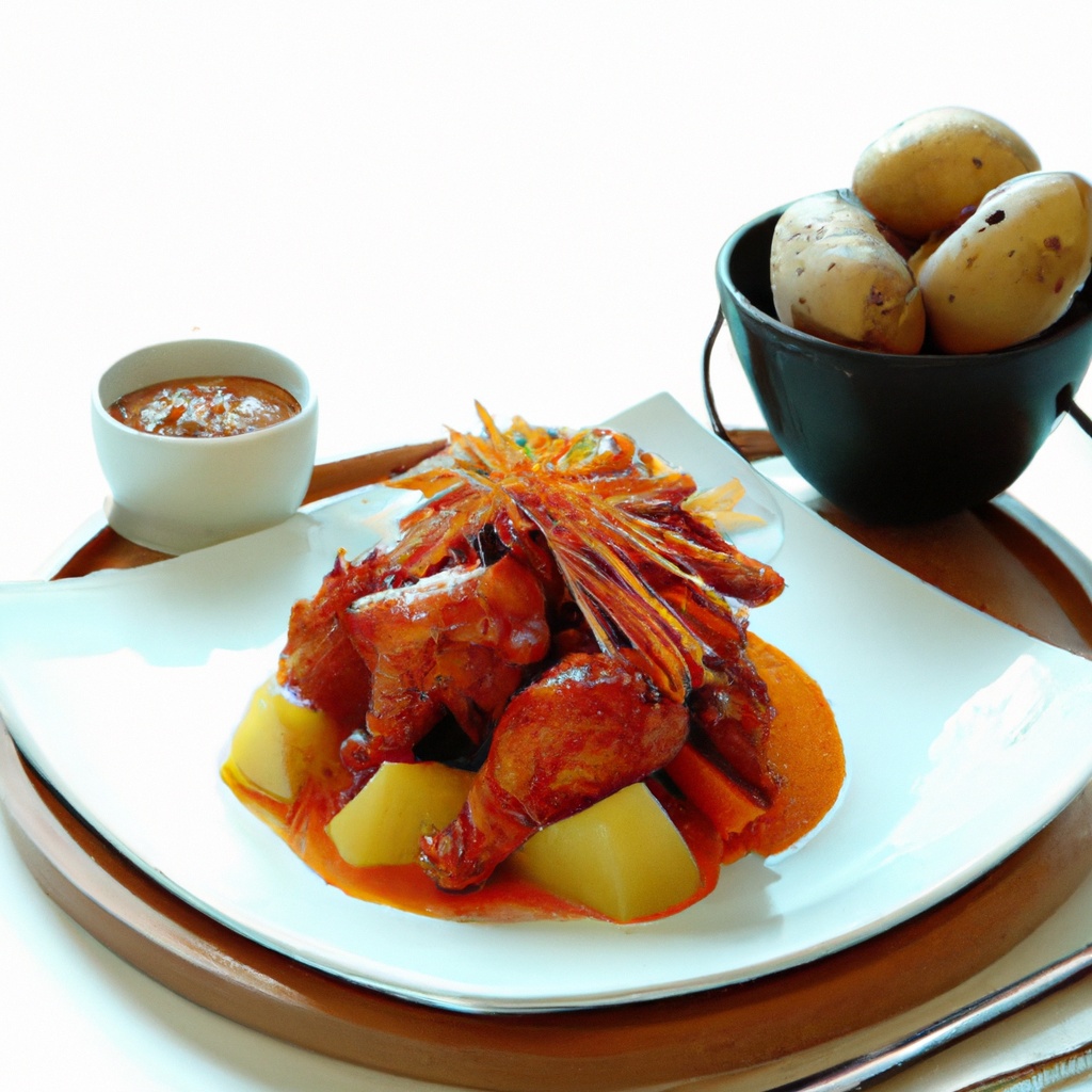 Korean Spicy Chicken and Potato (Tak Toritang)