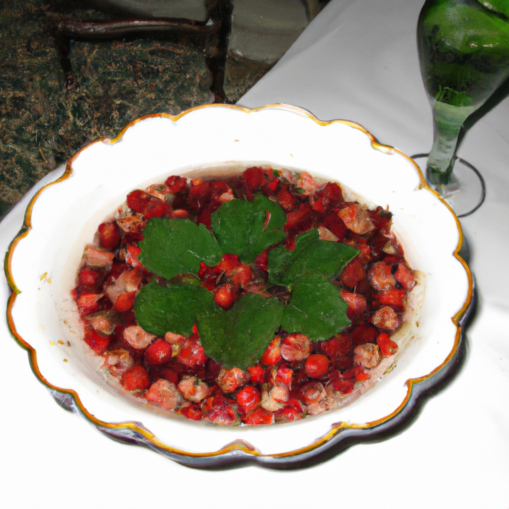 Deutsch Mai Bowle (Strawberries in May Wine Bowl) a German Tradi
