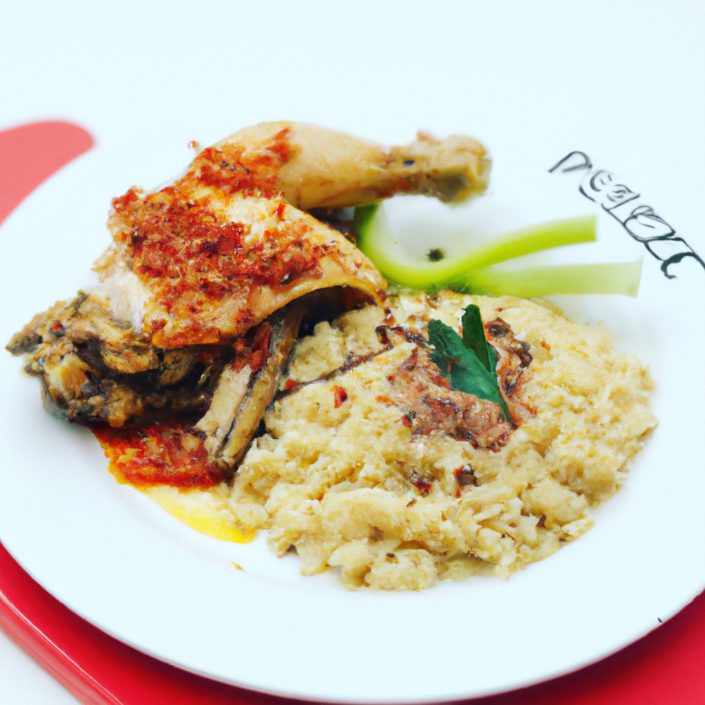 Spice Rubbed Chicken With Millet Pilaf