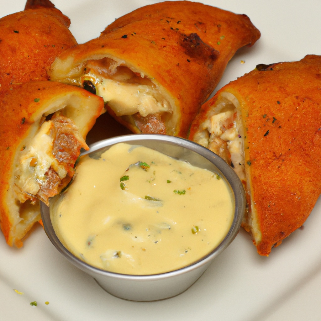 Cheesiest Fried Chicken Empanadas With Queso Dip – Recipe Wise