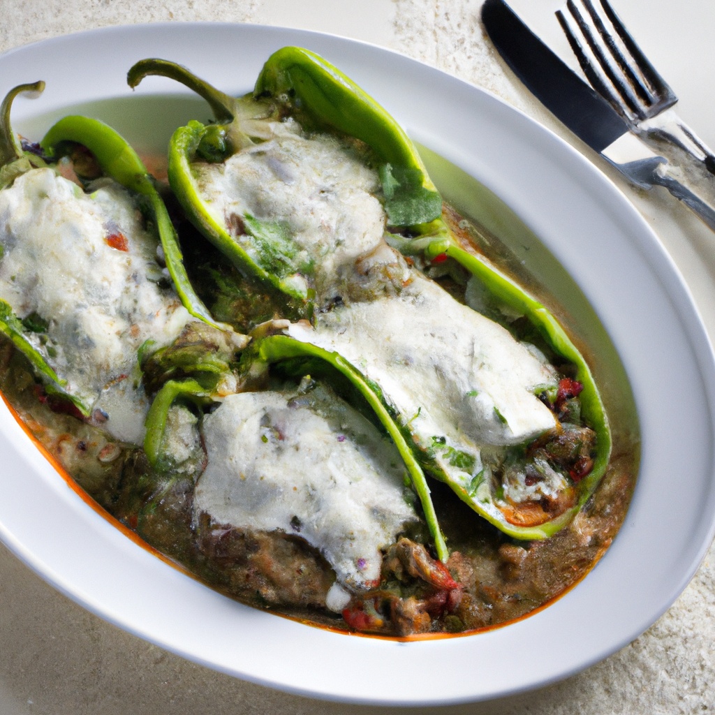 Quick Chiles Rellenos Bake
