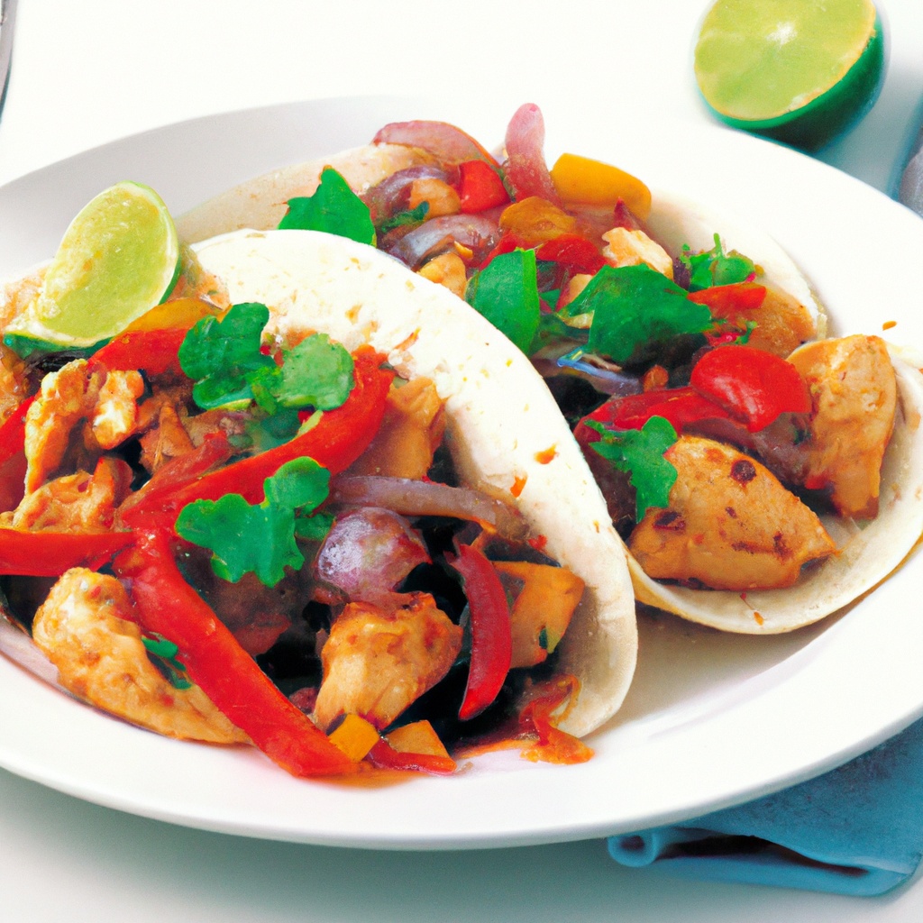 Chicken Fajitas for Two