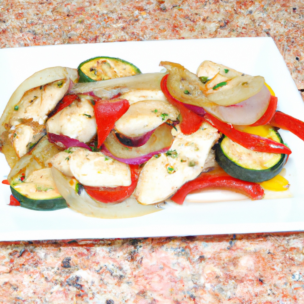 Mark’s Low Fat Chicken Fajitas