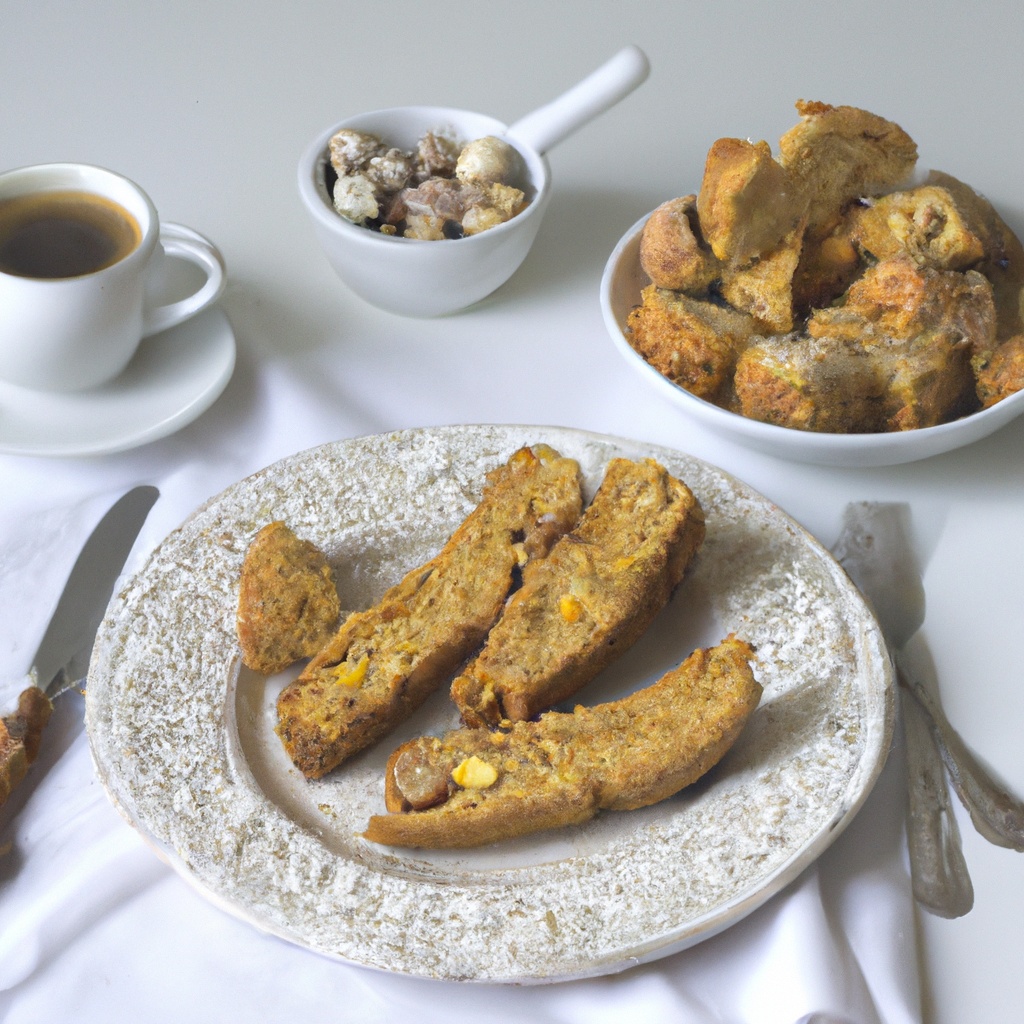 Chewy Orange and Hazelnut Spelt Biscotti