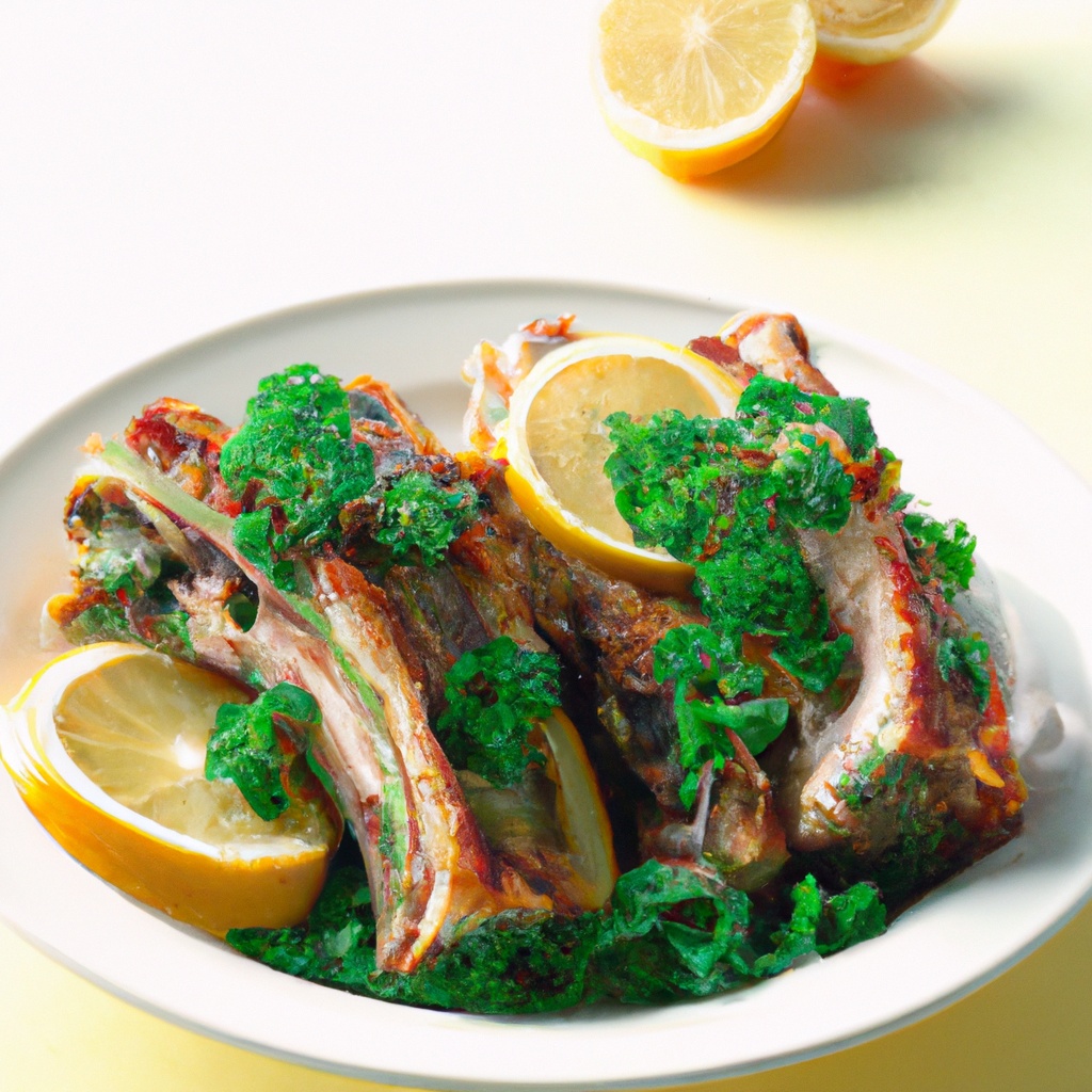 Herbed Lemon Spareribs