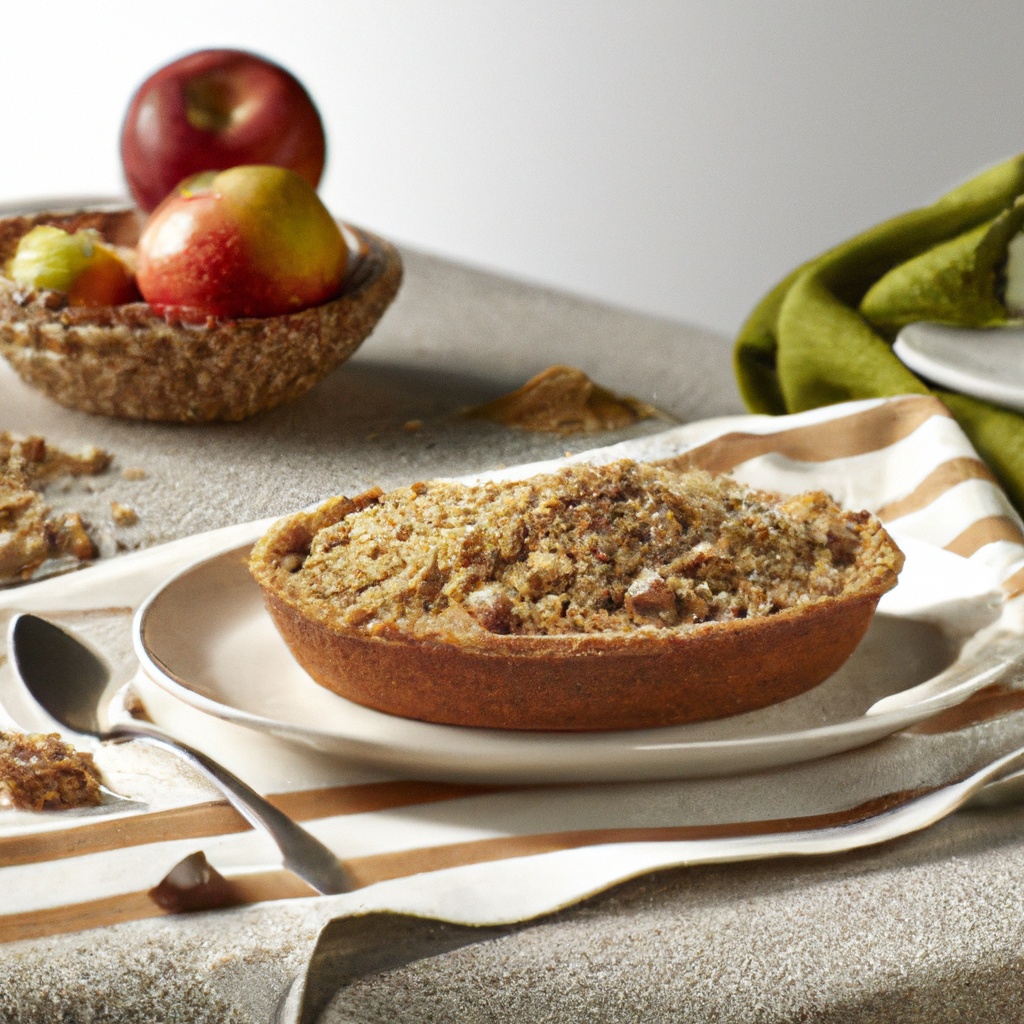 Whiskey-Apple Crumble Pie