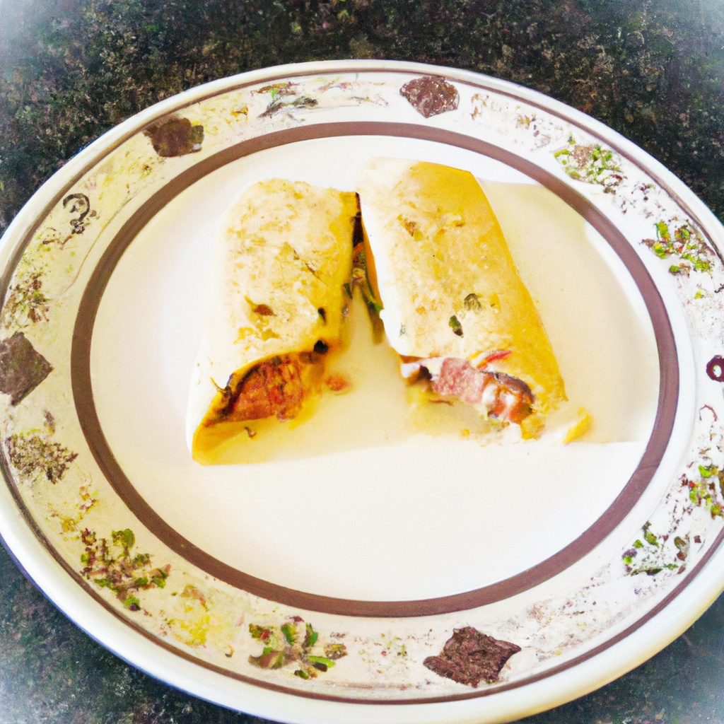 Frugal Spicy Breakfast Burritos