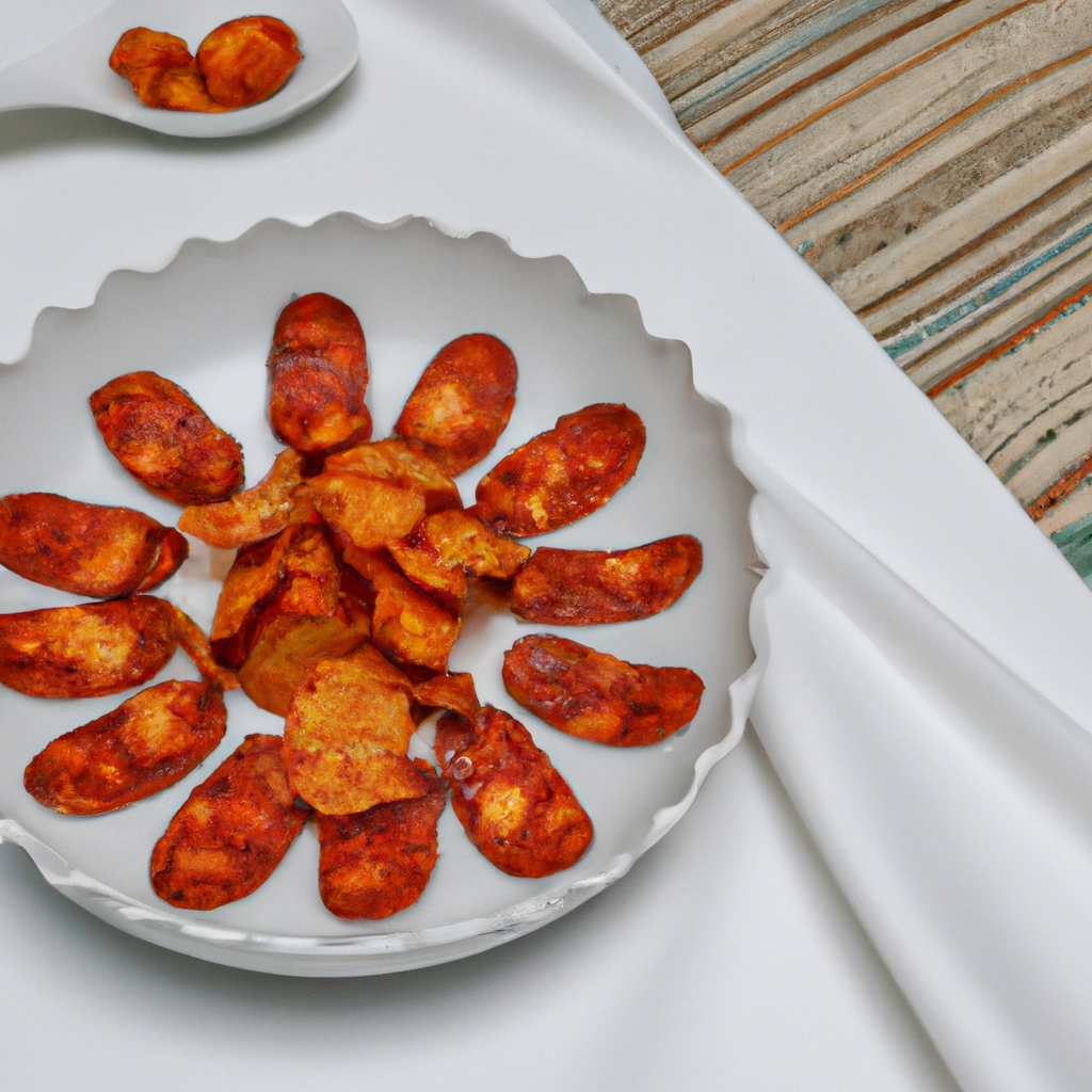 Grilled Chorizo Chips
