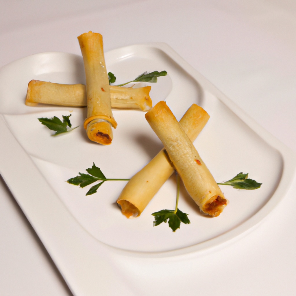 Turkish ” Cigarette ” Pastry