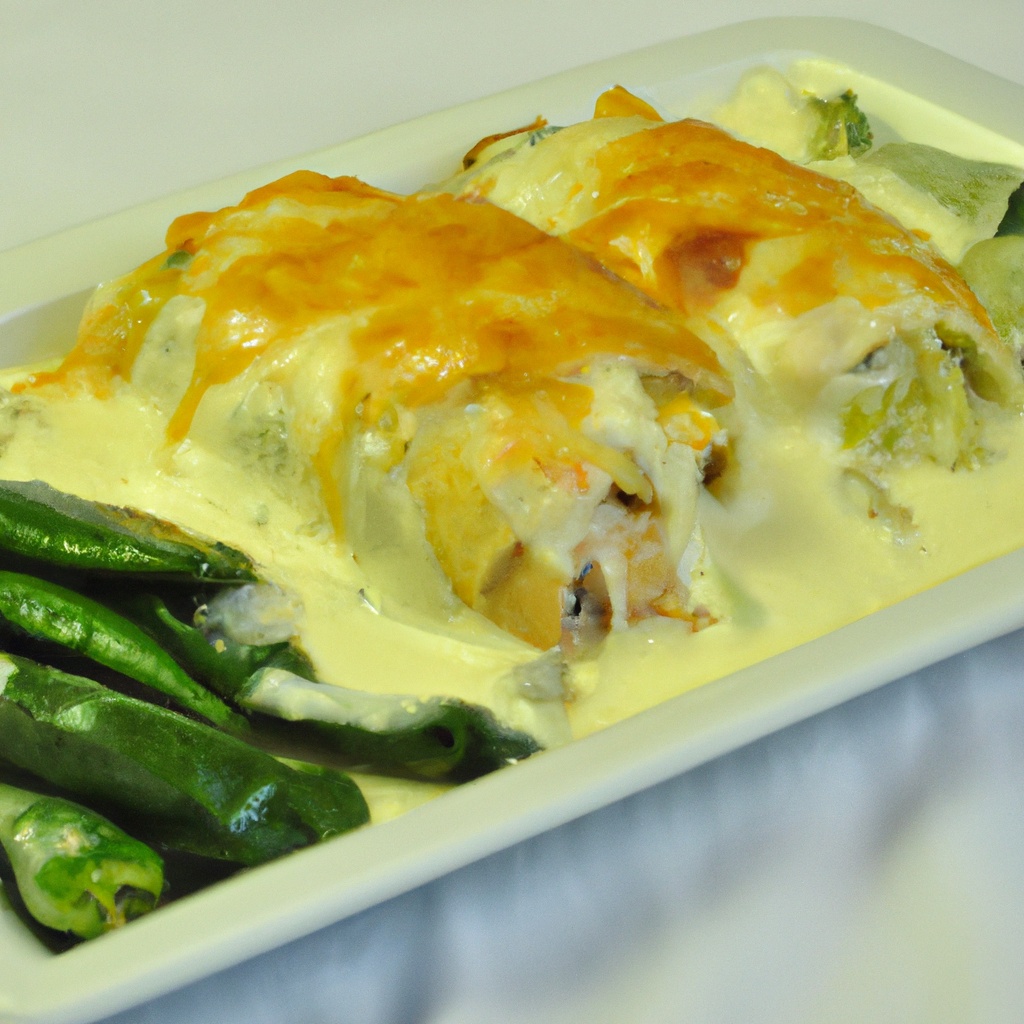 Chicken Enchiladas (Green Chili)
